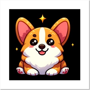 Cute corgi Posters and Art